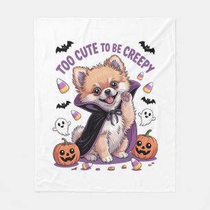 Couverture Polaire Trop mignon pour être effrayant T-shirt Halloween