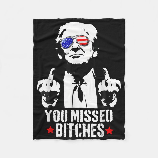 Couverture Polaire Trump 2024 _ Vous L'Avez Manqué (Devant)