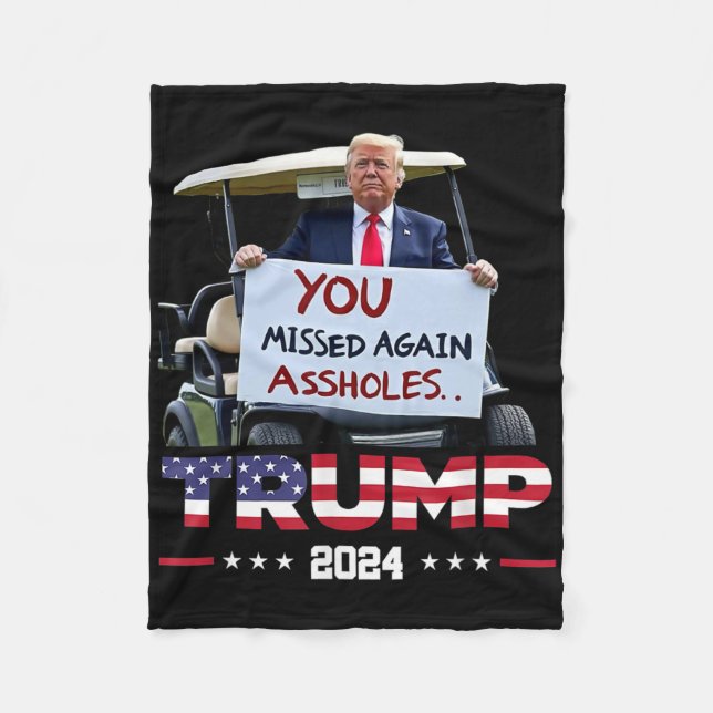 Couverture Polaire Trump 2025  (Devant)