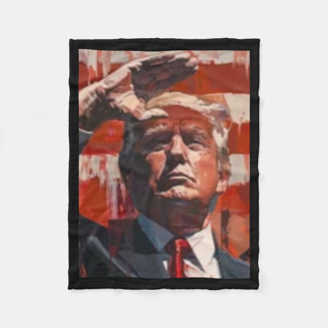 Couverture Polaire Trump 2025 (Devant)