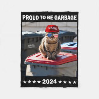 Couverture Polaire Trump 2025 Proud To Be Garbyge Crew Trump’s Suppor