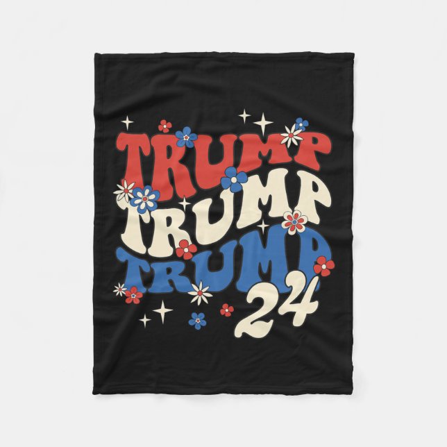Couverture Polaire Trump 24 2024 Super Retro (Devant)