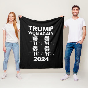 Couverture Polaire Trump a encore gagné Élection 2024 Jour d'investit