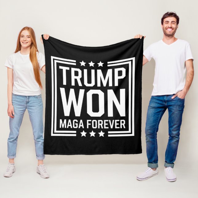 Couverture Polaire Trump a gagné la 47e élection présidentielle améri (En situation)