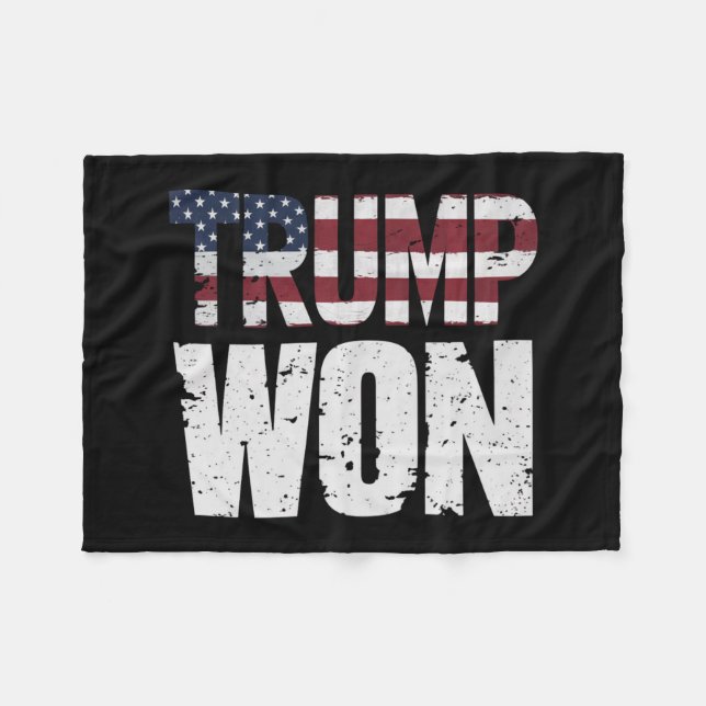Couverture Polaire Trump a gagné la 47e élection présidentielle améri (Devant (Horizontal))