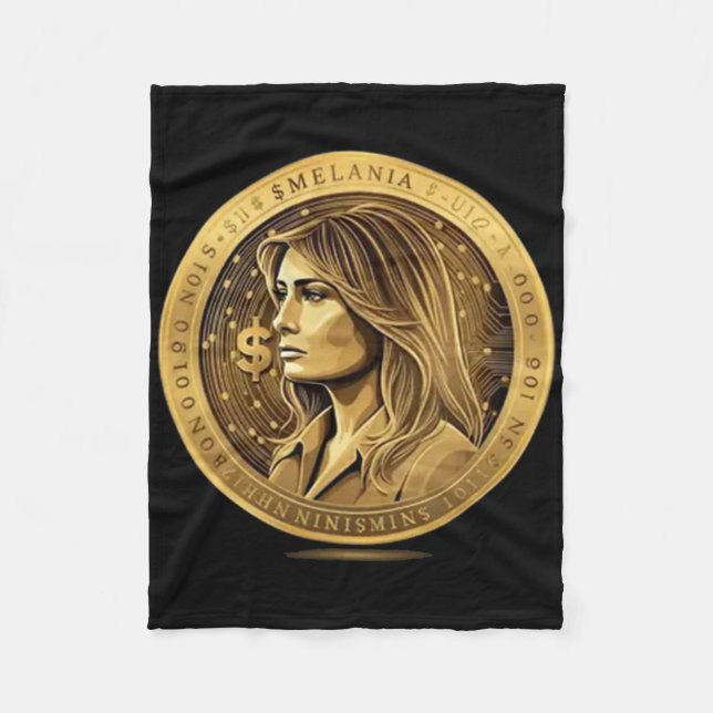 Couverture Polaire Trump And Melania Currency Launches Meme Coin Trum (Devant)