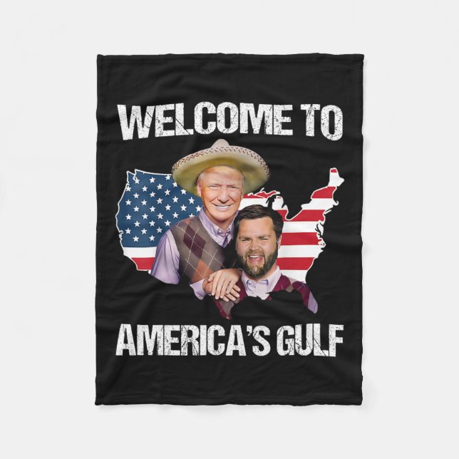 Couverture Polaire Trump Bienvenue à Trump Vance Brothe dans le Golfe (Devant)