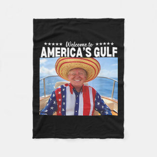 Couverture Polaire Trump Bienvenue dans le golfe d'Amérique 2