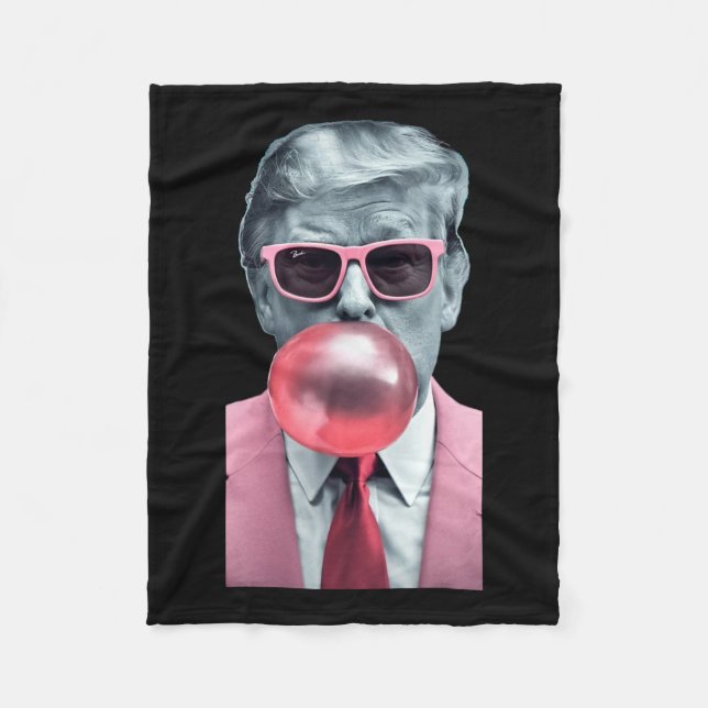 Couverture Polaire Trump Bubble Gum Yum (Devant)