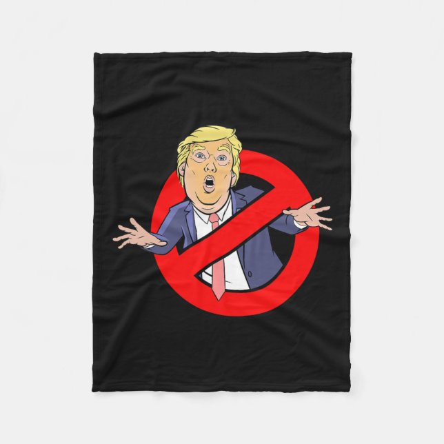 Couverture Polaire Trump Busters résiste à la chemise (Devant)