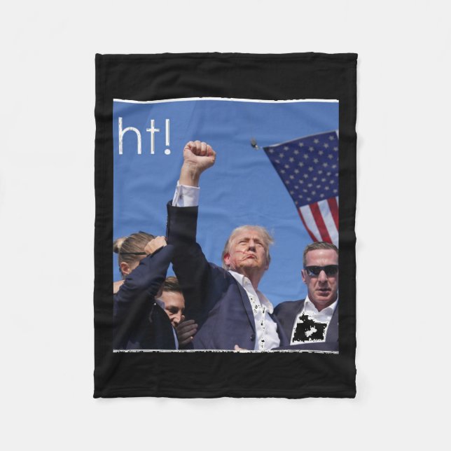 Couverture Polaire Trump combat la Pennsylvanie en tirant en action (Devant)