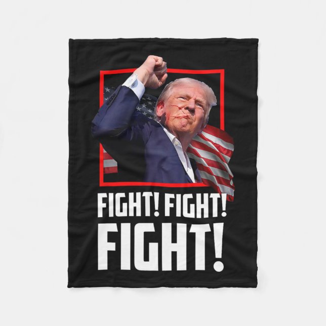 Couverture Polaire Trump combat les combattants partisans américains (Devant)