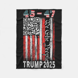 Couverture Polaire Trump Dance Troll Qr Drôle Président Trump Dance C