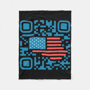 Couverture Polaire Trump Dance Troll Qr Drôle Président Trump Dance C
