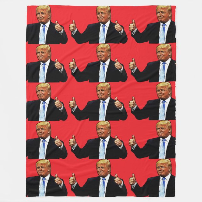 COUVERTURE POLAIRE TRUMP FLEECE BLANKET LARGE (Devant)