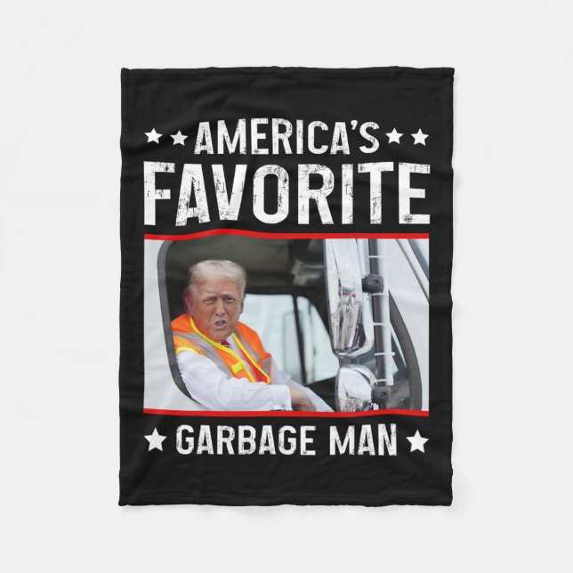 Couverture Polaire Trump Garge Tru, l'homme favori de l'Amérique (Devant)