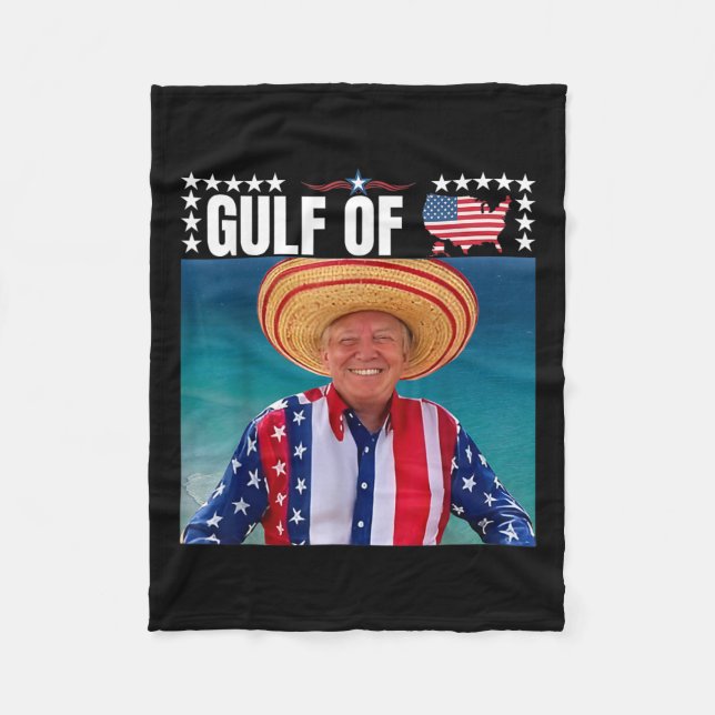 Couverture Polaire Trump Golfe Des États-Unis D'Amérique (Devant)