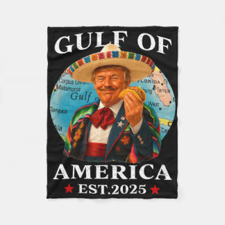 Couverture Polaire Trump Golfe Des États-Unis Est 2025 Mexique Trump