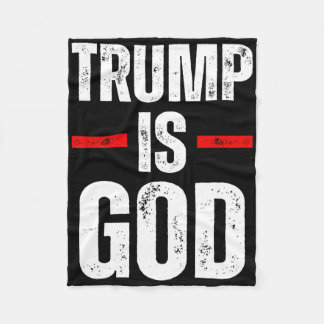 Couverture Polaire Trump Is God Funny Trump Is God 