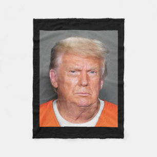 Couverture Polaire Trump Mugshot