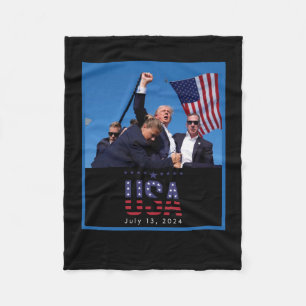 Couverture Polaire Trump Pennsylvania Rally Shooting 2024