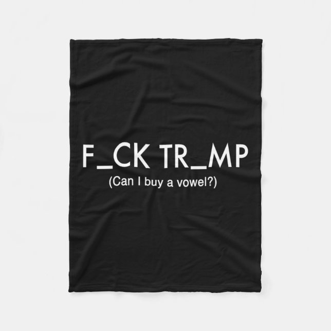 Couverture Polaire Trump protestation T Shirt (Devant)