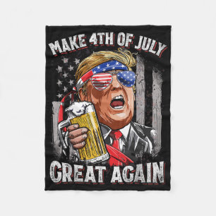 Couverture Polaire Trump rend 4 juillet grand à nouveau les hommes à 
