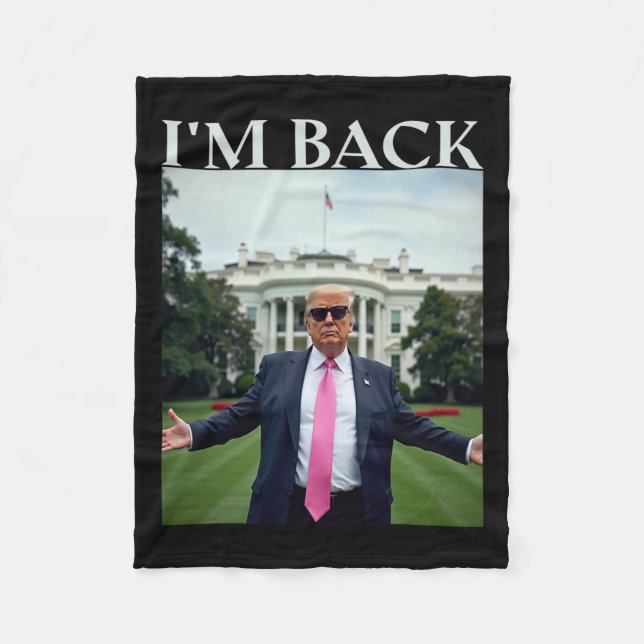 Couverture Polaire Trump Shirts For Men 2025 (Devant)