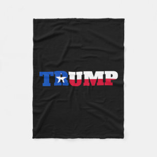 Couverture Polaire Trump Texans pour Trump
