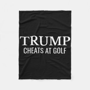 Couverture Polaire Trump Trie Au Golf - Manifestation politique amusa