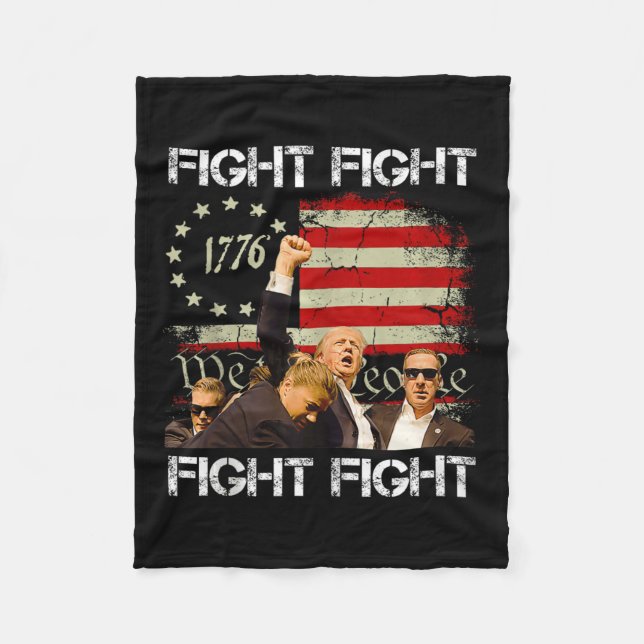 Couverture Polaire Trump Vance 2024 (Devant)