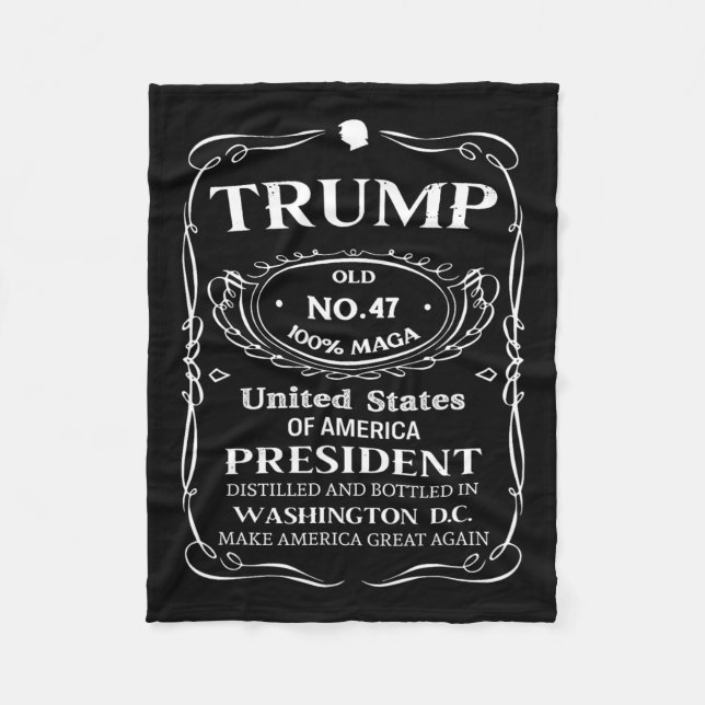 Couverture Polaire Trump Whiskey (Devant)