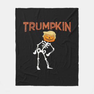 Couverture Polaire Trumpkin Halloween Funny Classic