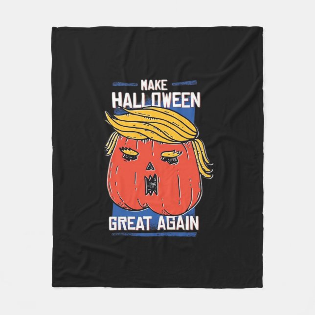 Couverture Polaire Trumpkin Halloween Pupmkin Classic (Devant)
