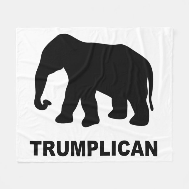 Couverture Polaire Trumplican Popular Pro Donald Trump (Devant (Horizontal))