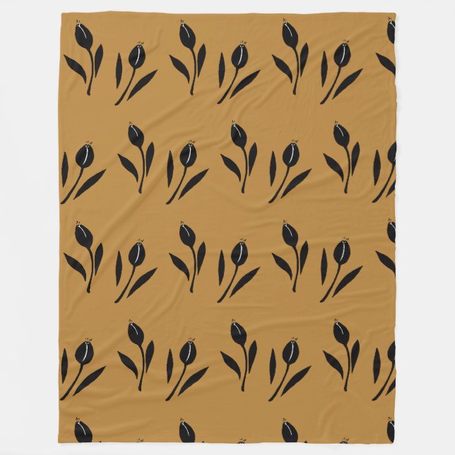 Couverture Polaire Tulipe (Devant)