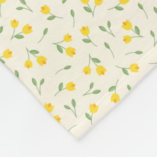 Couverture Polaire Tulipes