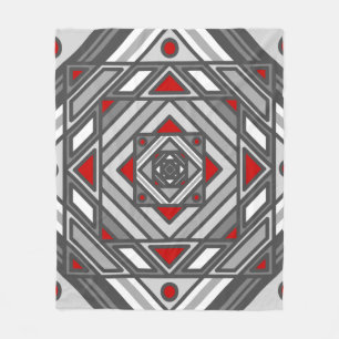 Couverture Polaire Tunnel Vision Fleece Blanche