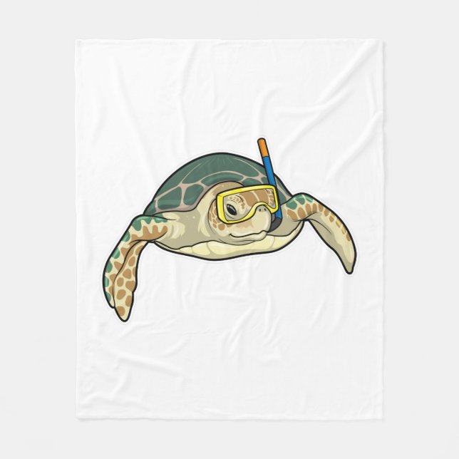 Couverture Polaire Turtle Diver Snorkel (Devant)