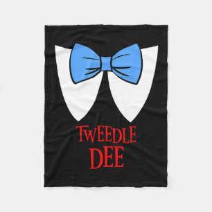 Couverture Polaire Tweedle Dee Costume Halloween Fairytale Caractère