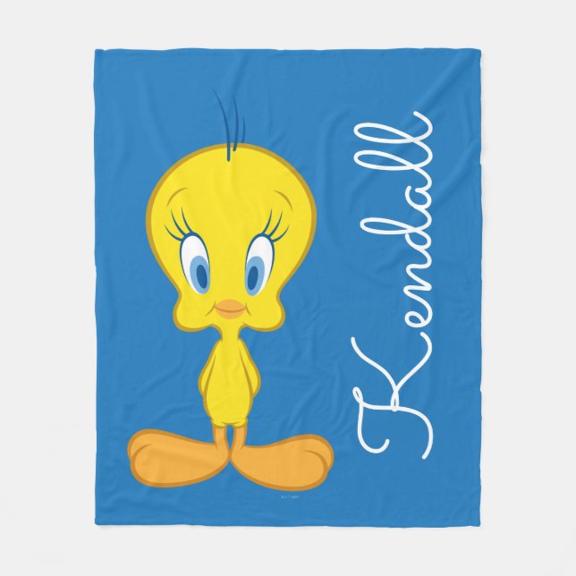 Couverture Polaire TWEETY™ | Petit Oiseau Innocent (Devant)