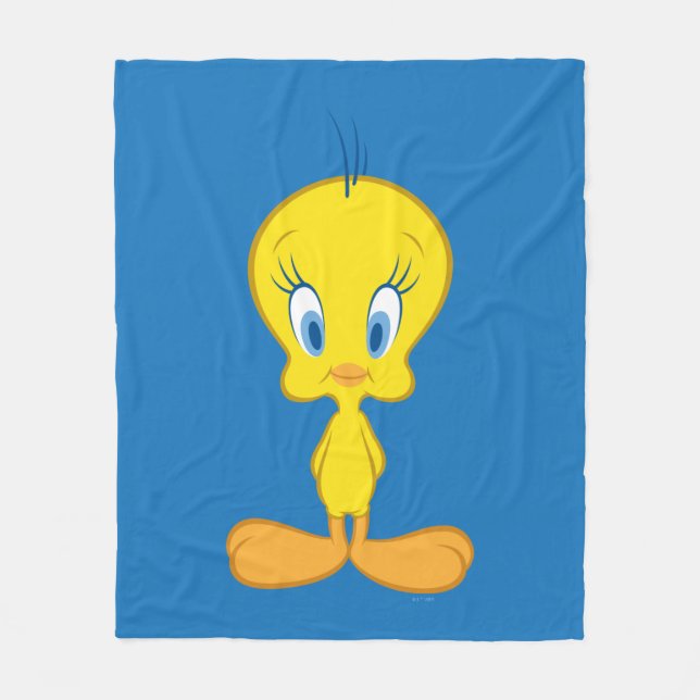 Couverture Polaire TWEETY™ | Petit Oiseau Innocent (Devant)