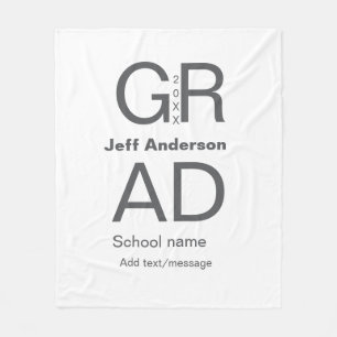 Couverture Polaire Typographie moderne graduation simple minimum c