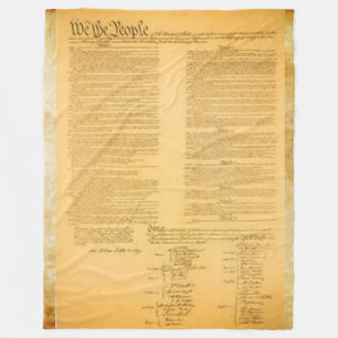 COUVERTURE POLAIRE U.S. CONSTITUTION
