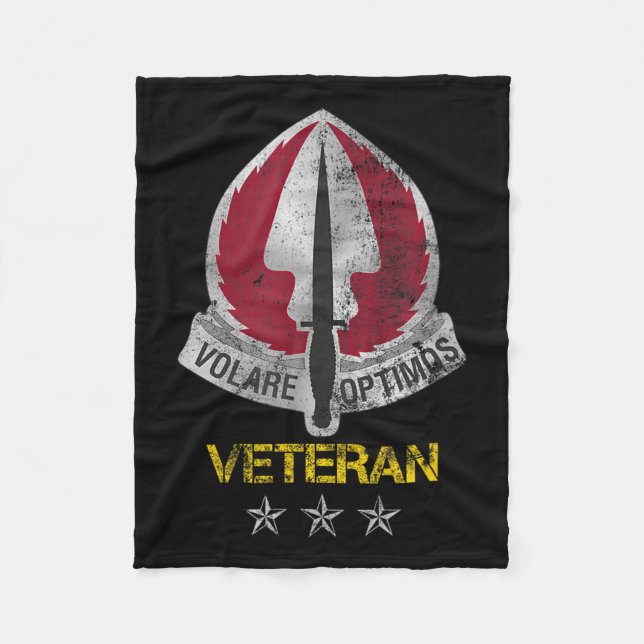 Couverture Polaire U.s Special Operations Aviation Command Veteran Ve (Devant)