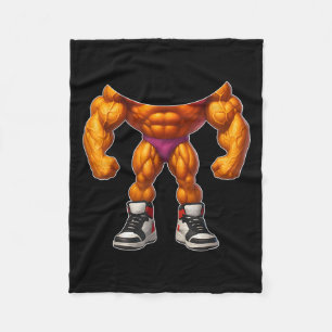 Couverture Polaire Udin Din Din Dun Funny Brainrot Italien Halloween