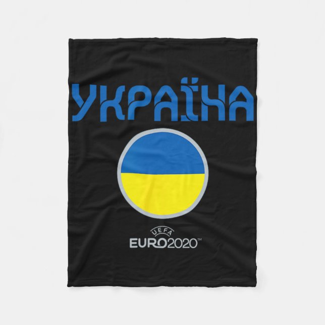 Couverture Polaire Uefa Euro nation' Ukraine  (Devant)