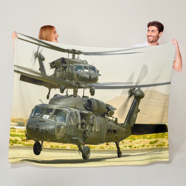 COUVERTURE POLAIRE UH-60M NOIR HAWK (En situation)