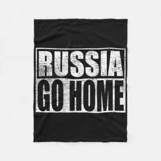 Couverture Polaire Ukraine Support Russia Go Home Meme Vladimir Putin