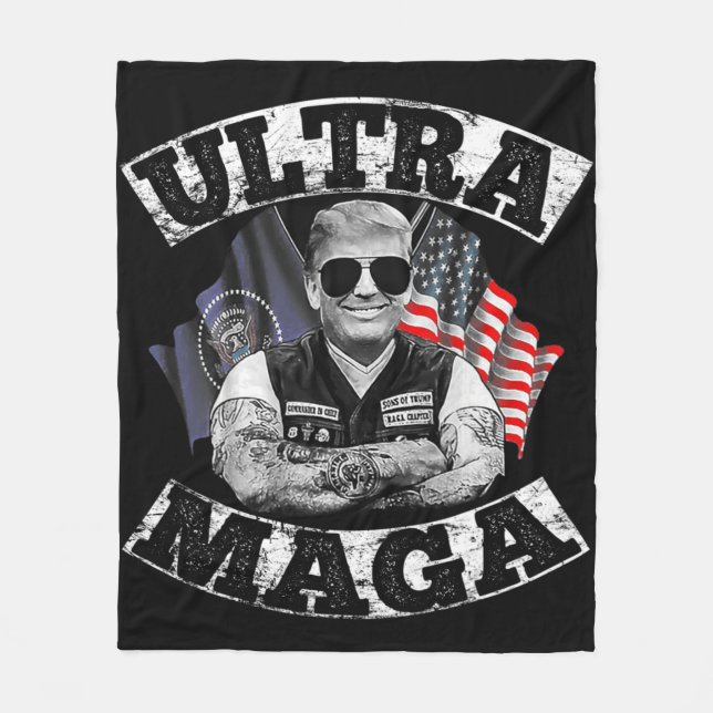 Couverture Polaire Ultra MAGA 76 (Devant)